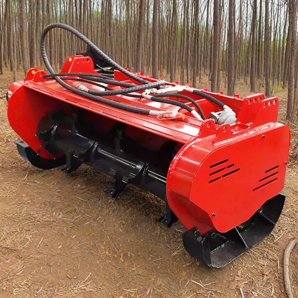Forestry Mulcher Attachment for Bobcat Skid Steer Loader