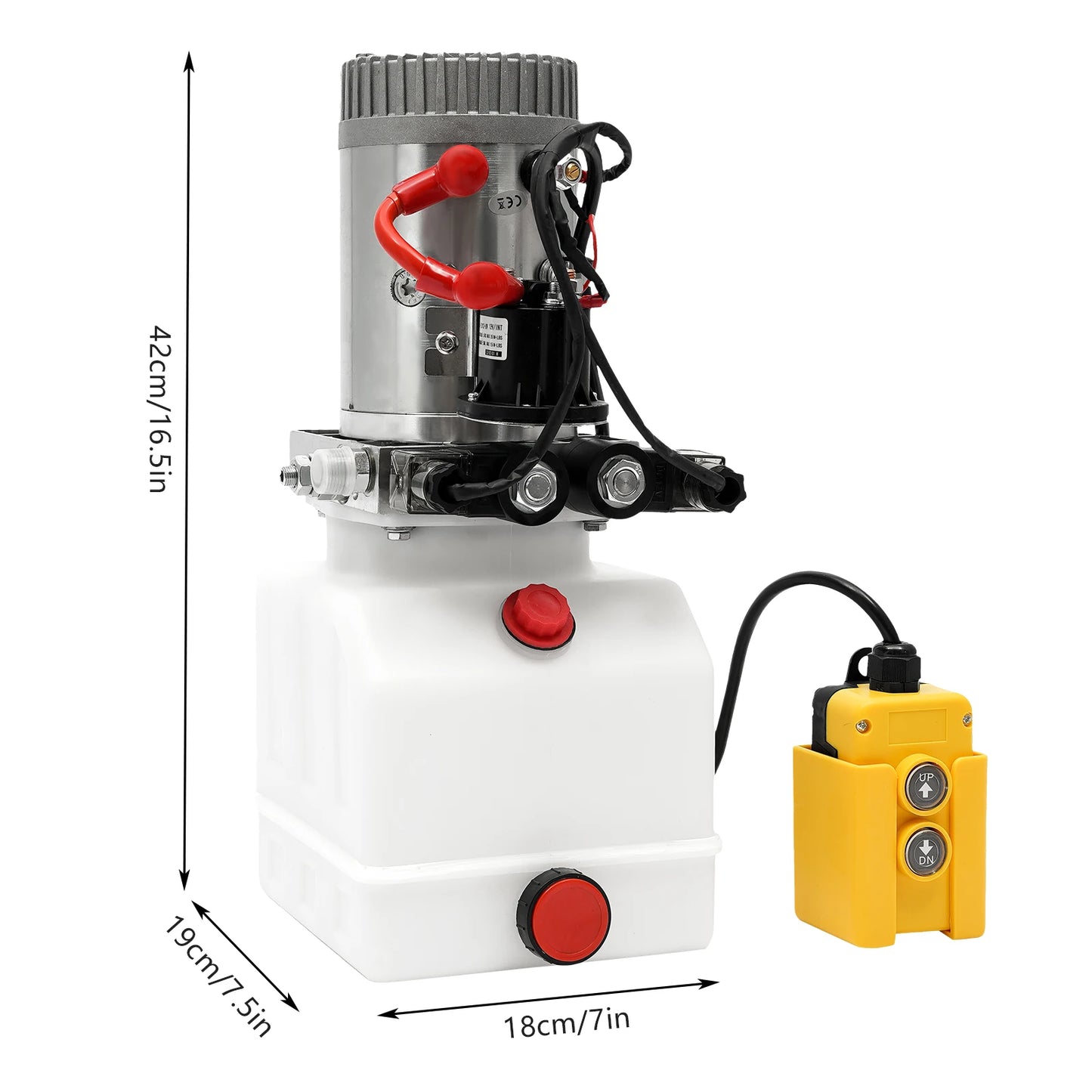 12V 3KW Single/Double Acting Electric Hydraulic Pump