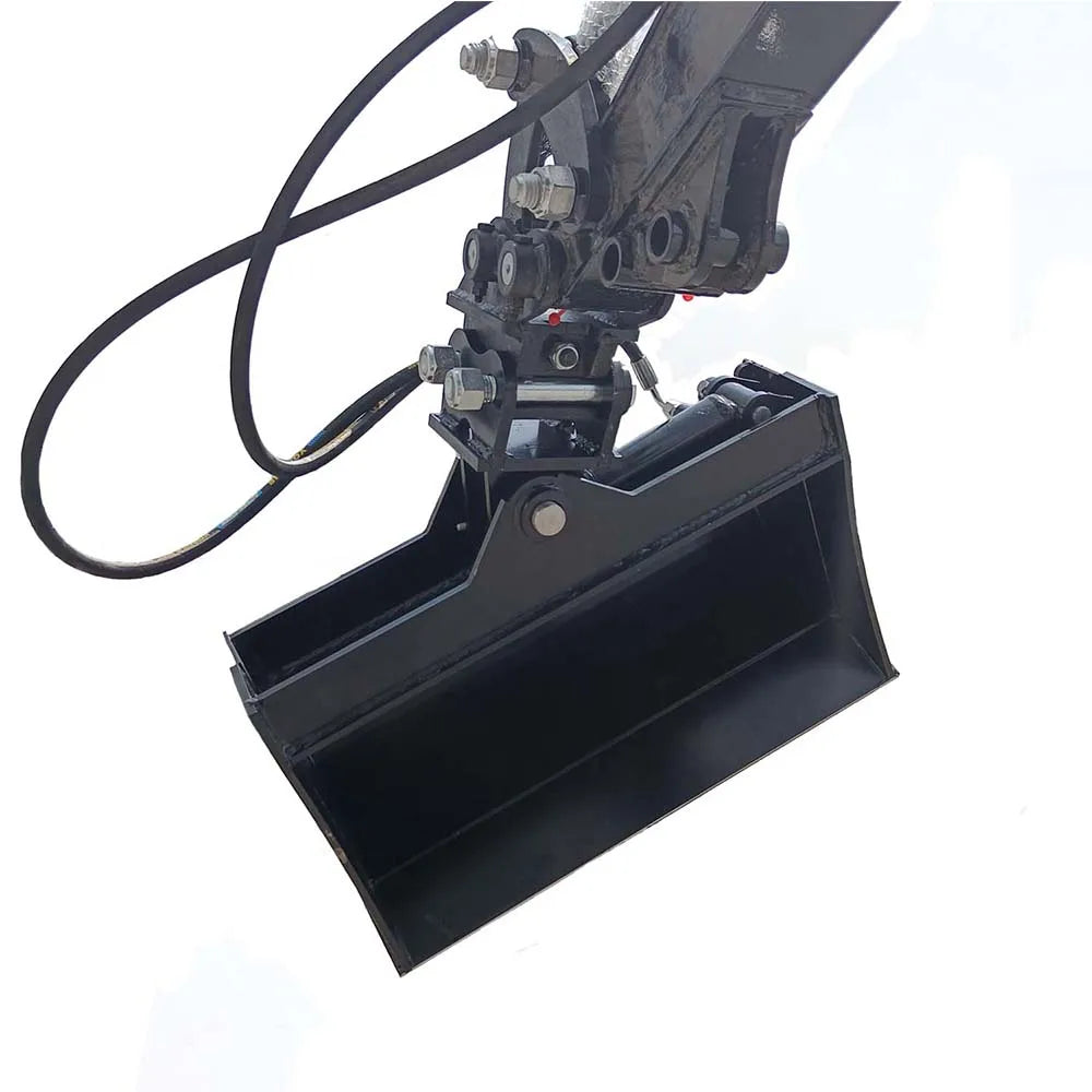 Tilting Bucket Mini Excavator Attachments For 1-1.5ton Excavators