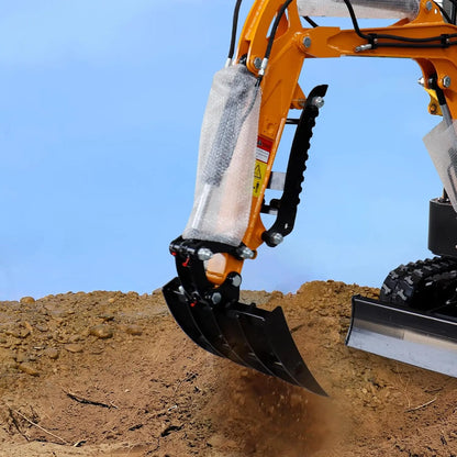 Mini Excavator Rake Attachment