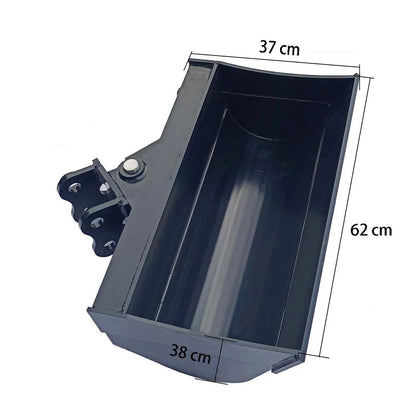 Tilting Bucket Mini Excavator Attachments For 1-1.5ton Excavators